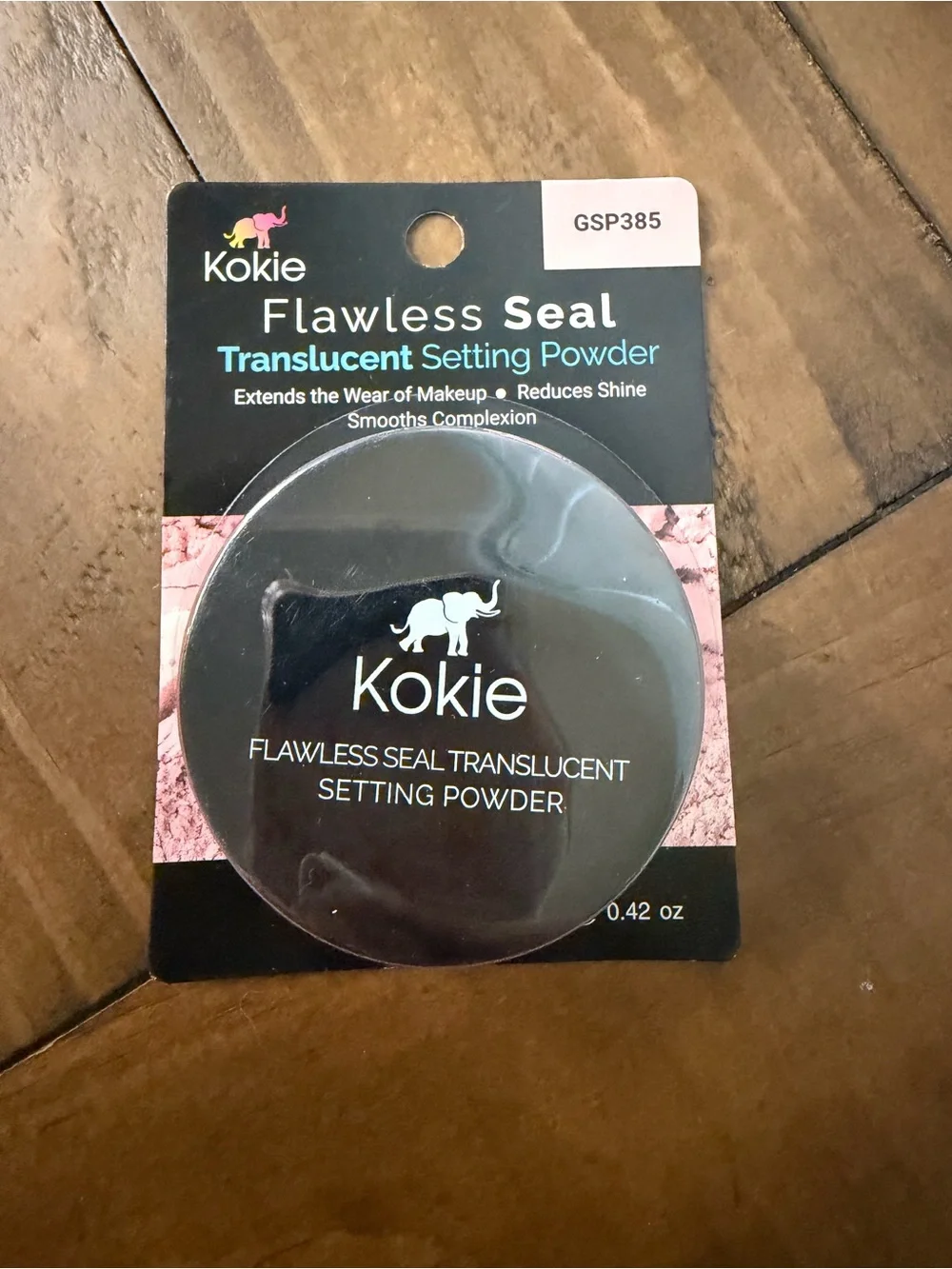 Kokie Flawless Seal Translucent Setting Powder flawless seal GSP385 0.42oz